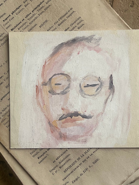 Sweet French Man Painting