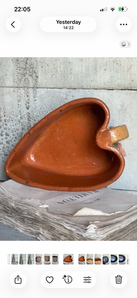 Beautiful French Heart Dish