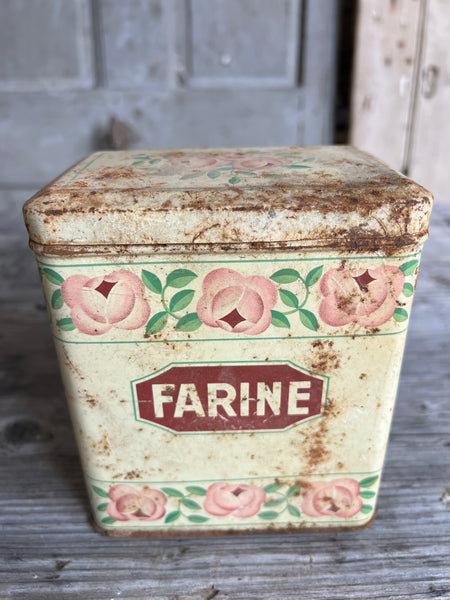 French Farine Tin