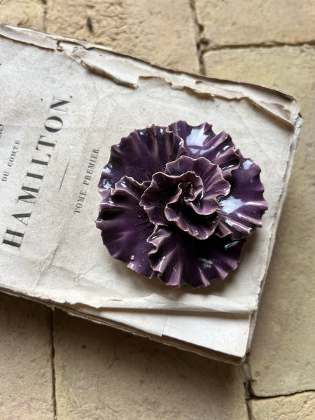 Vintage Clay Flower