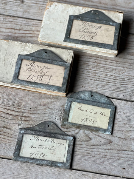 Vintage French Wine Tags