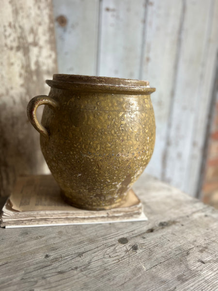 Rustic Handled French Confit Jar