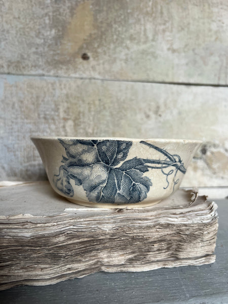 French Buttery Transferware Bowl