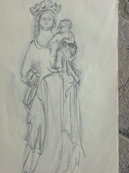 Sweet Vintage French Sketchbook