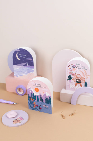 Anniversary Sunset Card | Anniversary Cards | Love Cards