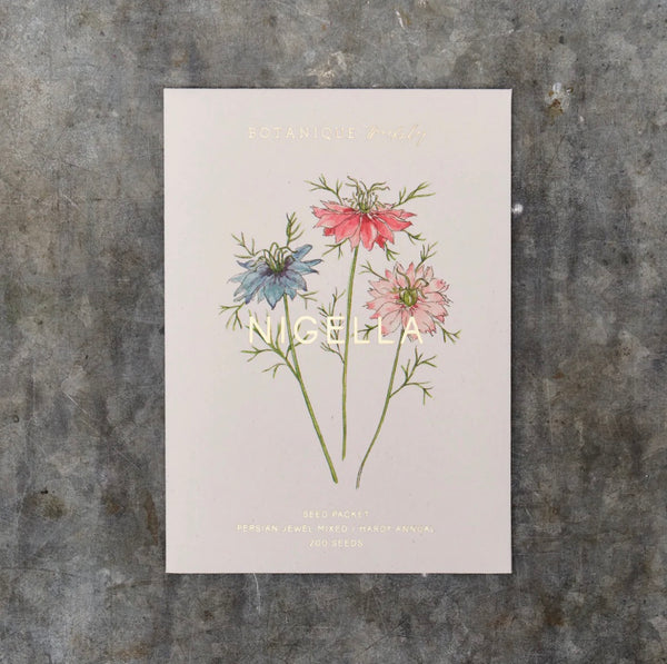 NIGELLA PERSIAN JEWEL MIXED SEED PACKET