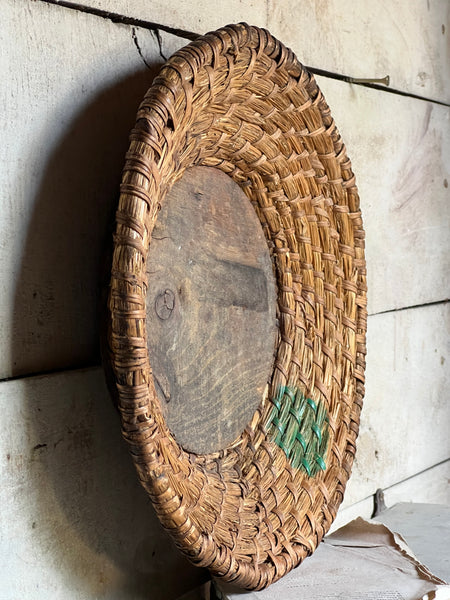 Rustic Wicker Dish