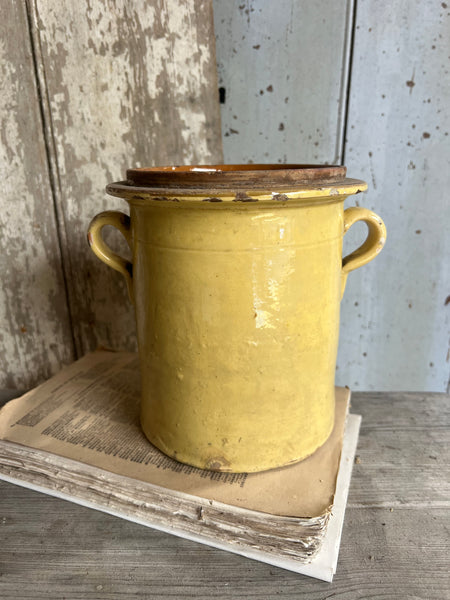 Antique Handled Preserves Pot