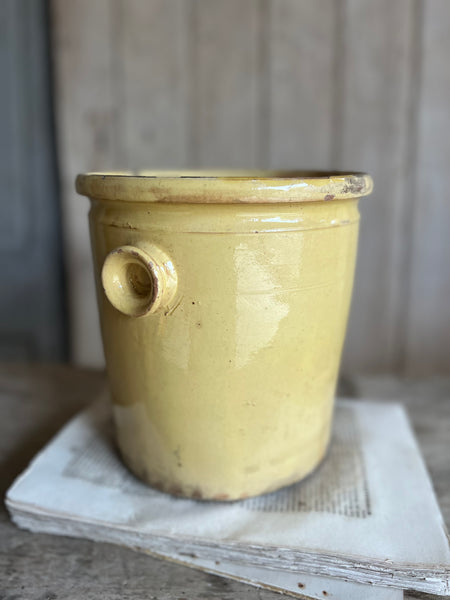 Large Vintage French Preserves Jar