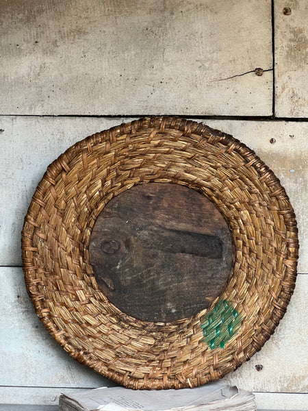 Rustic Wicker Dish