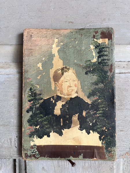 Small Vintage Painting/Portrait