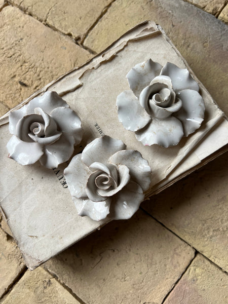 Vintage Clay Flower