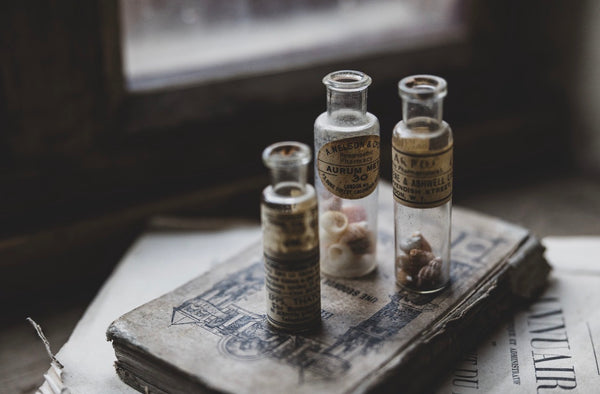 Collection of Vintage Bottles