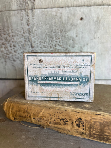 Vintage French Pharmacy Box