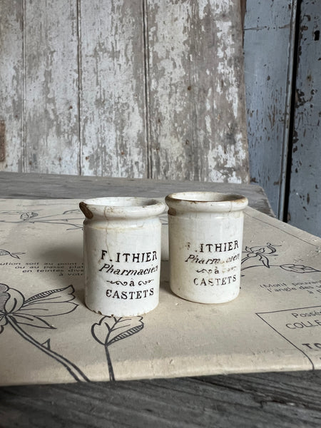 Small Vintage Apothecary Jars