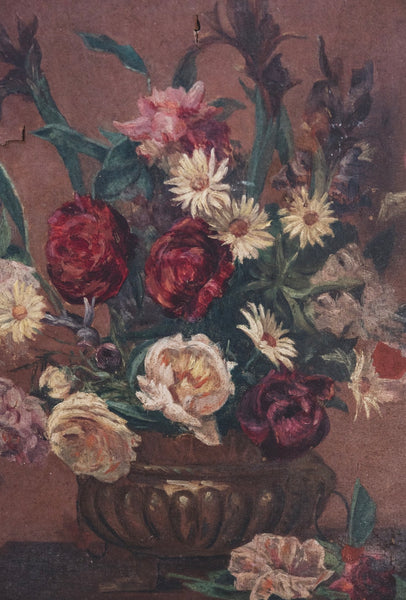 Rustic French Floral Painting
