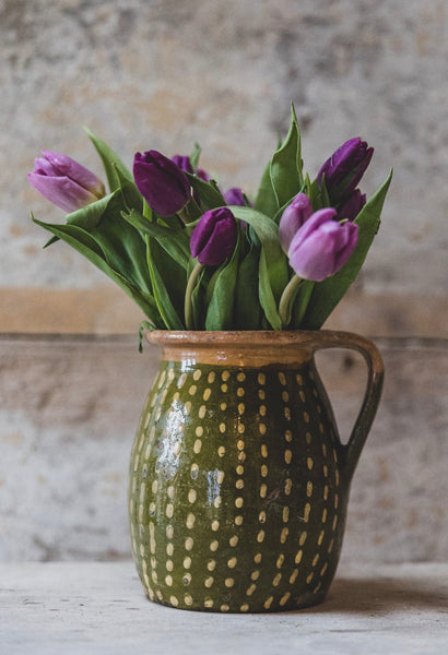 Large Antique Handpainted Jug