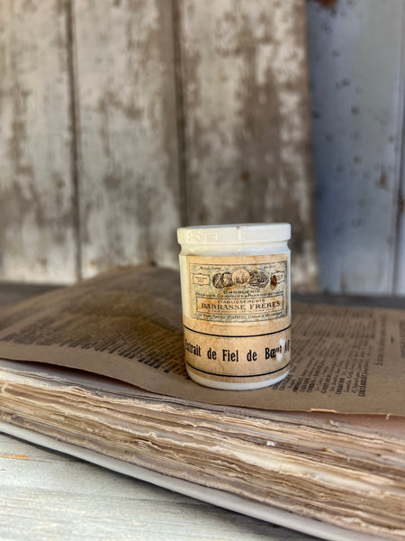 Beautifully Labelled Aged Crazed Crock