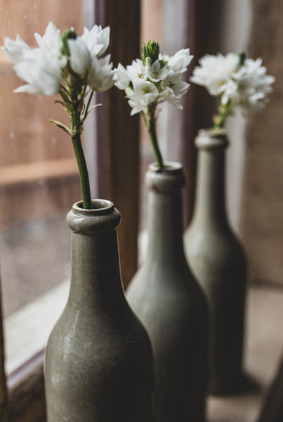 French Stoneware Bottle