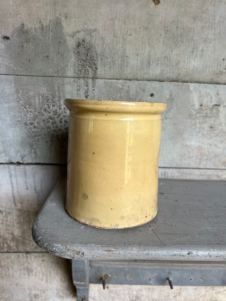 Antique Rustic Confiture Pot
