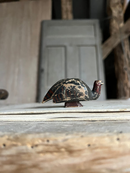 Sweet Antique Carved Bird
