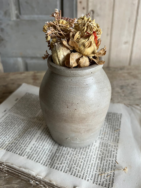 Antique French Stoneware Bottle