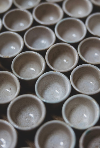 Vintage Escargot Stoneware Pots