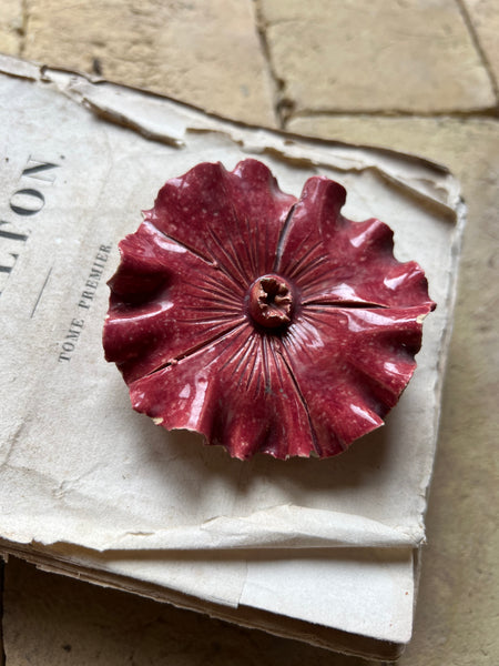 Vintage Clay Flower