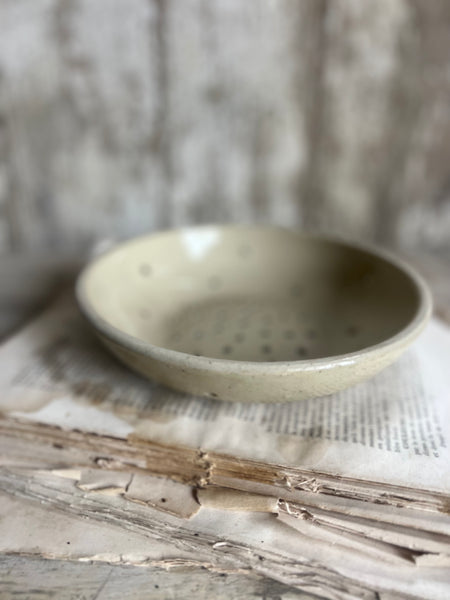 Gorgeous Stoneware Strainer