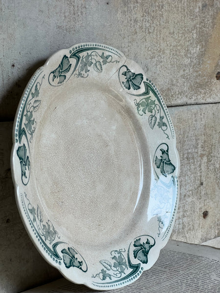 Beautiful Buttery Luneville Plate