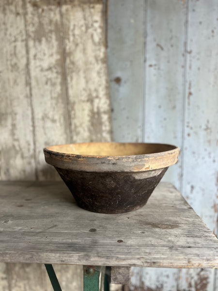 French Earthenware Mixing Bowl