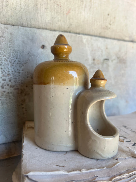 Vintage Stoneware Feeder