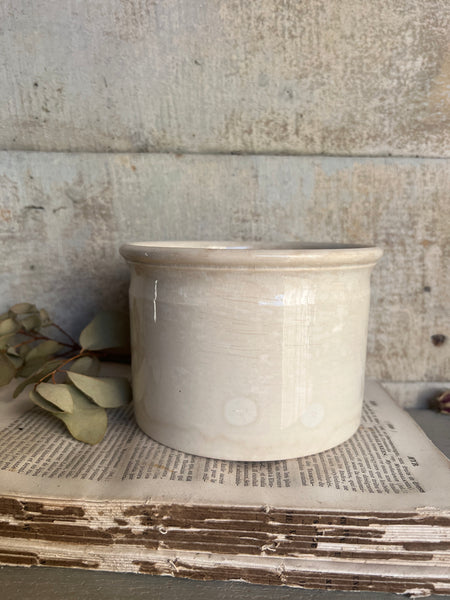 Antique Large French Wide Jar