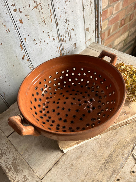 Large Vintage French Strainer