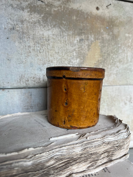 French Rustic Earthenware Faiselle Cheese Mould