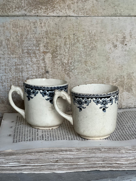 Pair of French Teacups