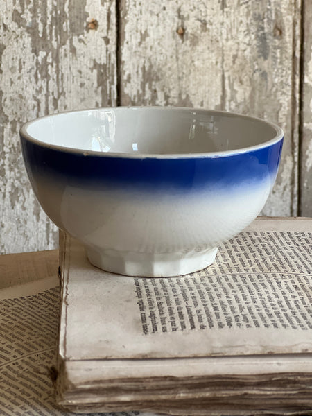 Rustic French Ombre Cafe au Lait bowl