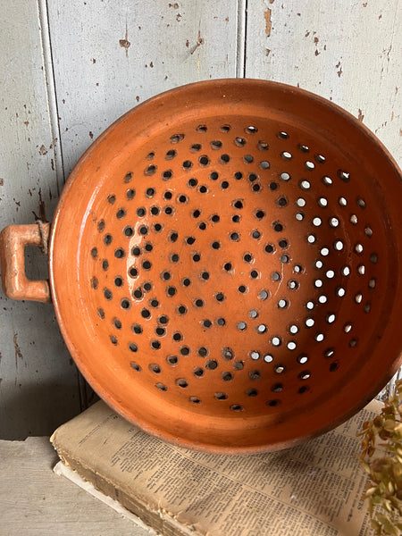 Large Vintage French Strainer
