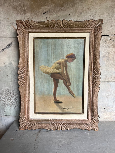 Beautiful French Framed Ballerina