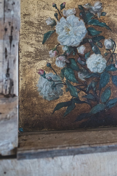Floral Oil on Board