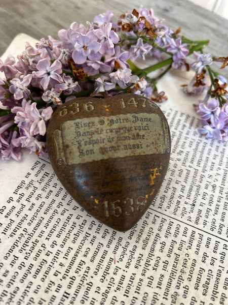 Vintage Heart Tin