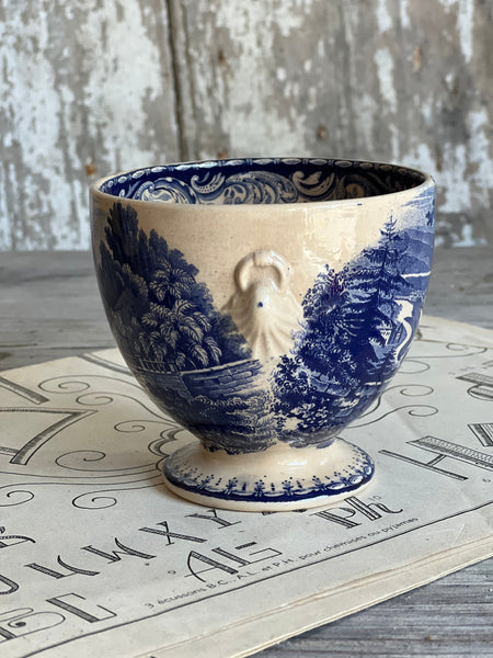 Antique Transferware Chalice