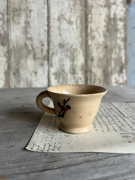 Small Vintage Rustic Cup