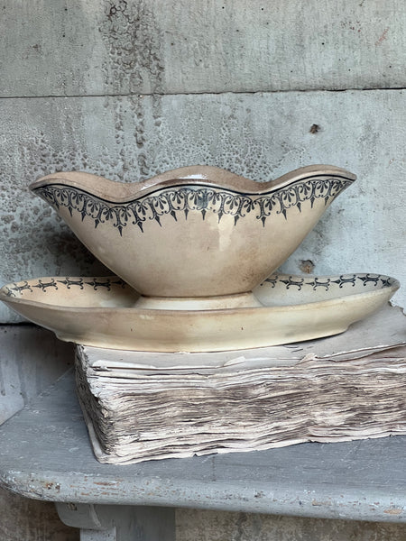 Vintage French Sauce Dish