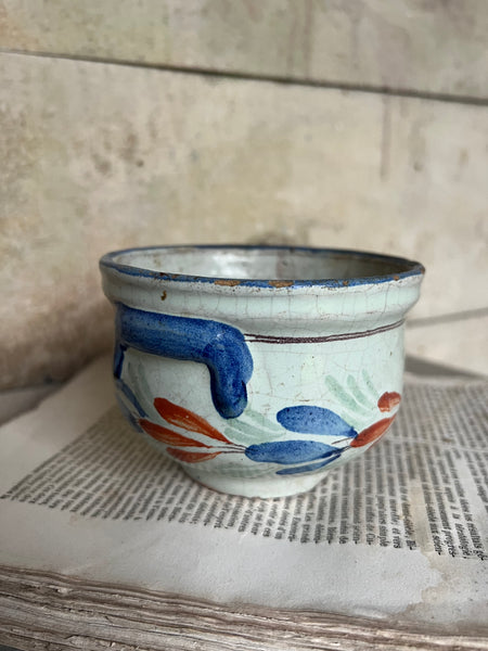 Ancient French Vintage Confitures Pot