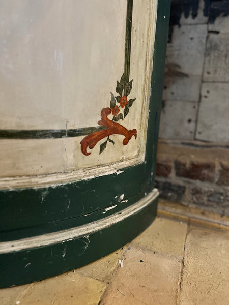 Vintage French Chippy Paint Corner Unit