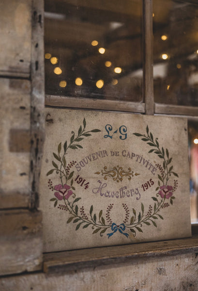 Embroidered World War 1 Souvenir of Captivity