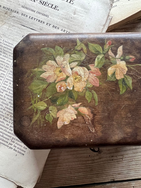 French Painted Box