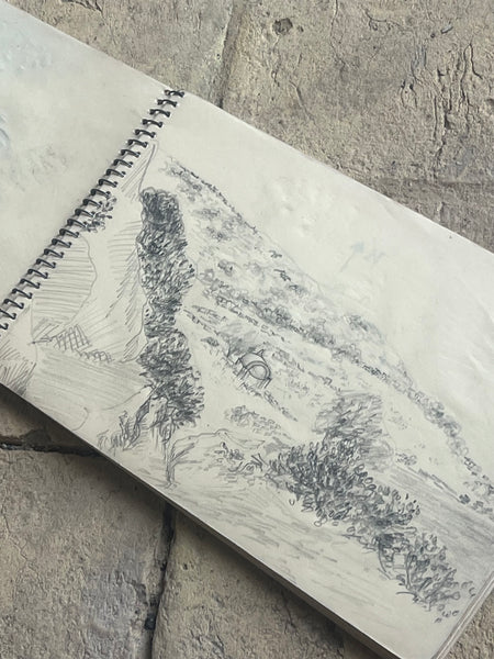 Sweet Vintage French Sketchbook