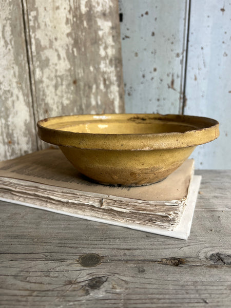 Antique Earthenware Bowl from Provence